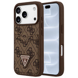Husa de protectie Guess Hardcase 4G compatibil cu iPhone 18 Pro / iPhone 17 Pro, Maro