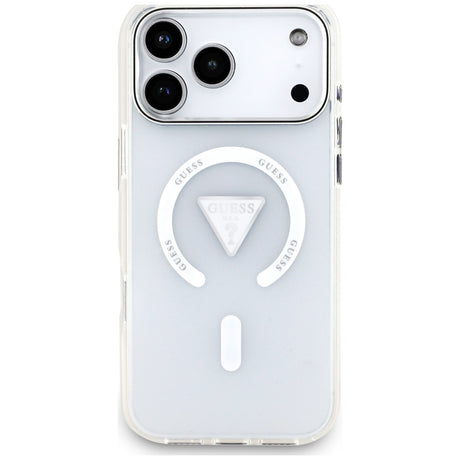 Husa de protectie Guess IML compatibil cu iPhone 18 Pro Max / iPhone 17 Pro Max, Transparent