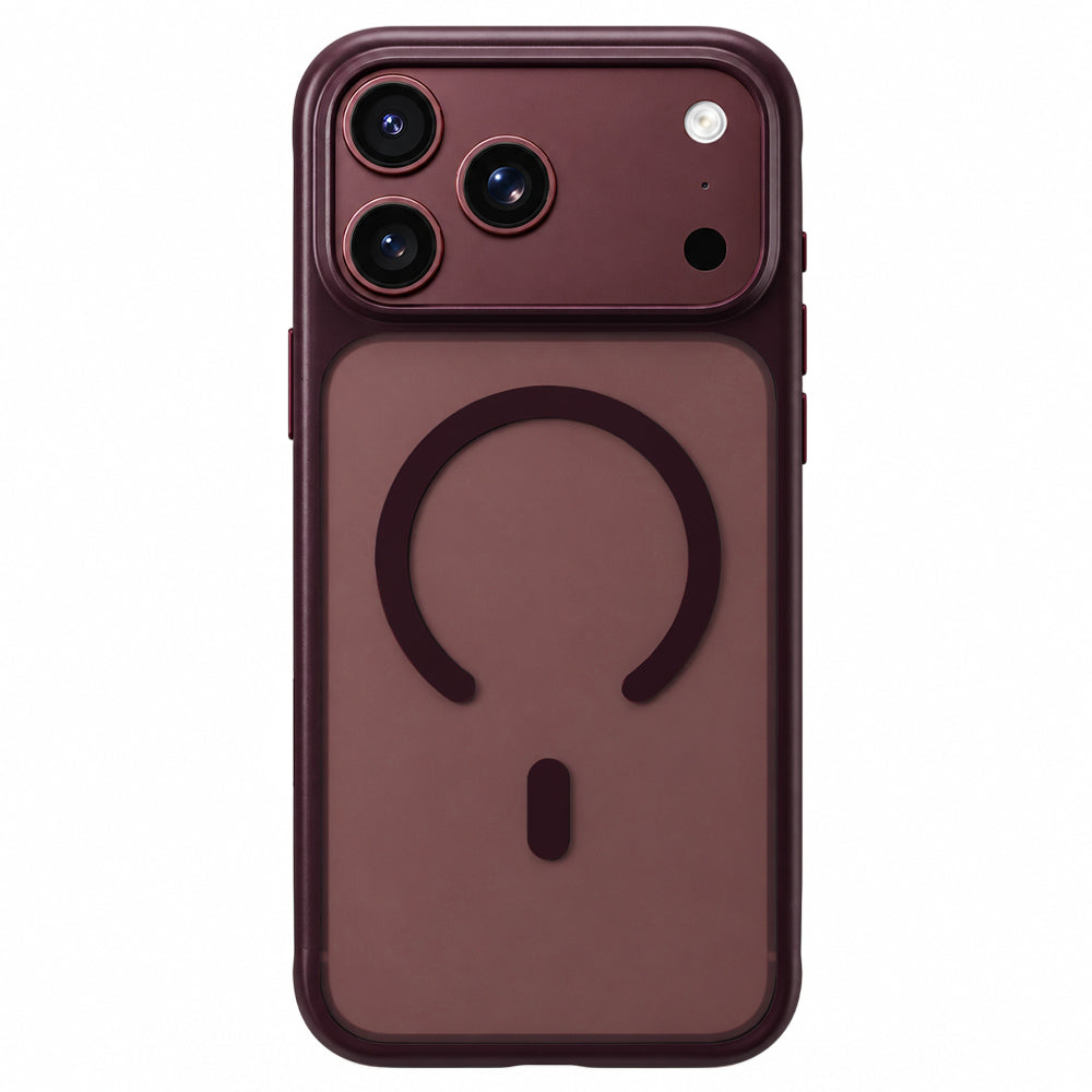 Husa de protectie Blueo compatibil cu iPhone 17 Pro Max / iPhone 18 Pro Max, Bordo