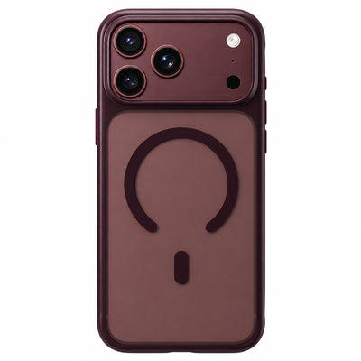 Husa de protectie Blueo compatibil cu iPhone 17 Pro Max / iPhone 18 Pro Max, Bordo