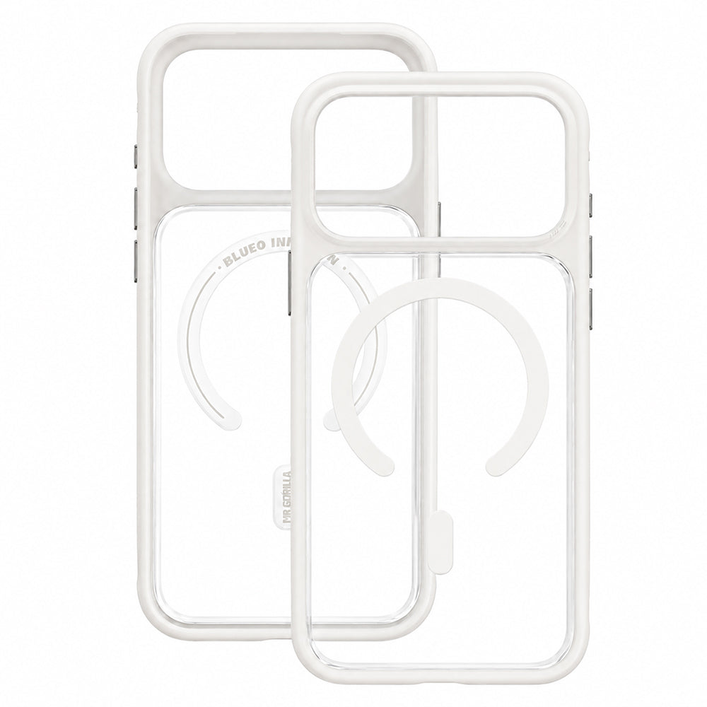Husa de protectie Blueo Skin Friendly compatibil cu iPhone 17 Pro / iPhone 18 Pro, Alb