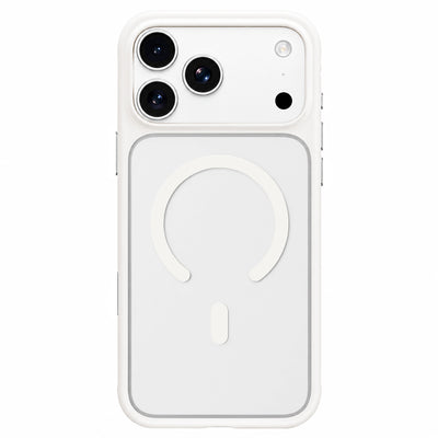 Husa de protectie Blueo compatibil cu iPhone 17 Pro Max / iPhone 18 Pro Max, Alb