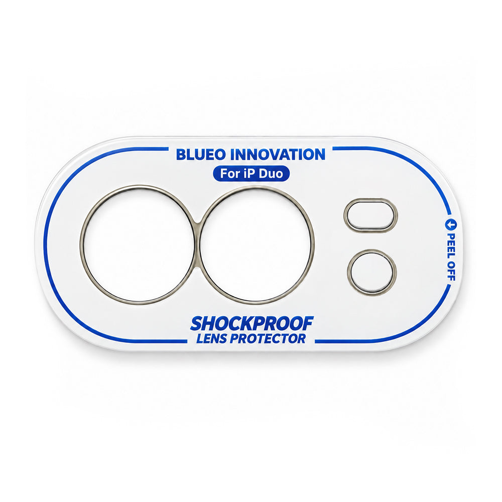 Folie de protectie Blueo compatibil cu iPhone Duo, Transparent