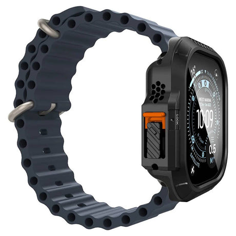 Folie de protectie smartwatch Apple Watch Ultra compatibil cu Ultra / Ultra 2 / Ultra 3, Negru