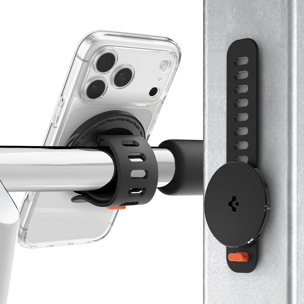 Suport Birou Spigen OM200 (AMP11740), Magnetic, Flexibil, Negru