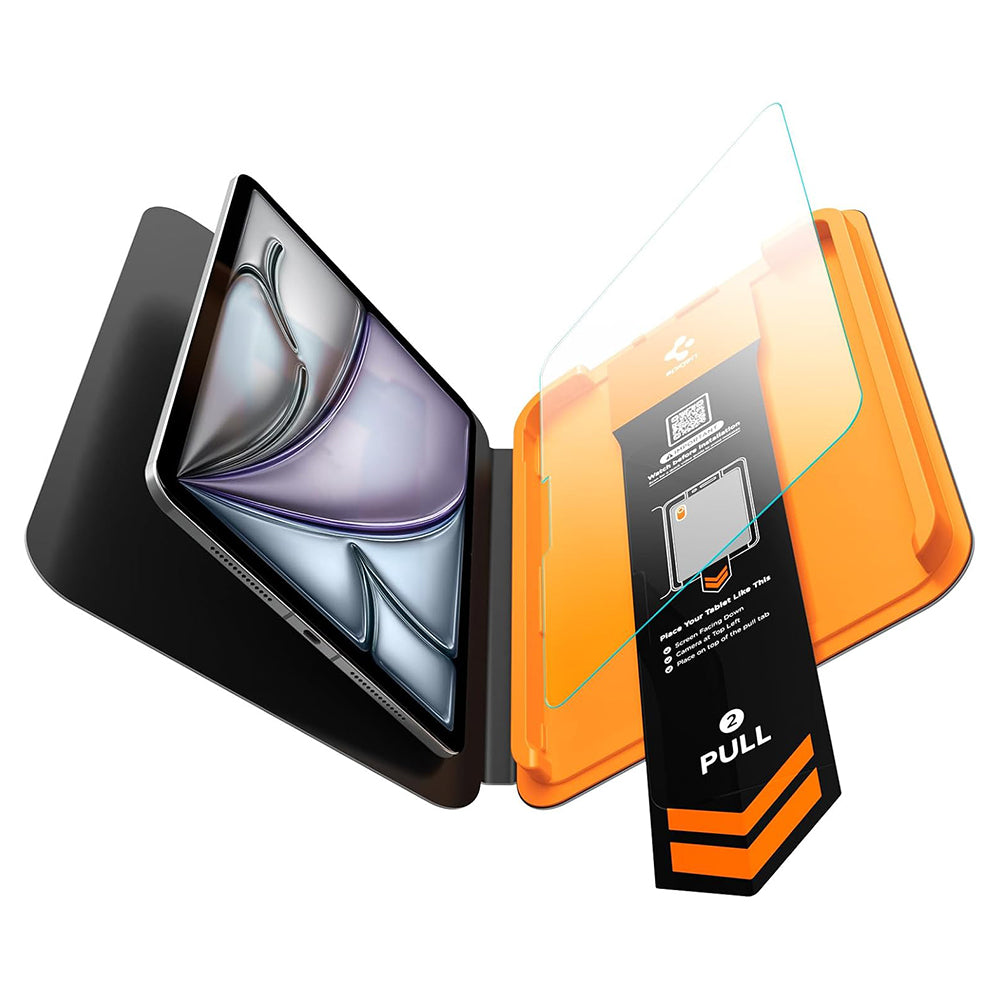 Folie tabletă Spigen pentru iPad Air 13 (2024) / iPad Air 13 (2025) / iPad Air 13 (2026), transparentă