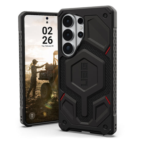 UAG Monarch Pro MagSafe fekete tok Samsung Galaxy S26 Ultra készülékhez