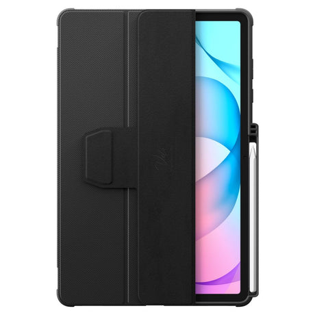 Husa de protectie tableta Spigen Rugged Armor Pro compatibil cu Samsung Galaxy Tab S12 Plus, Negru