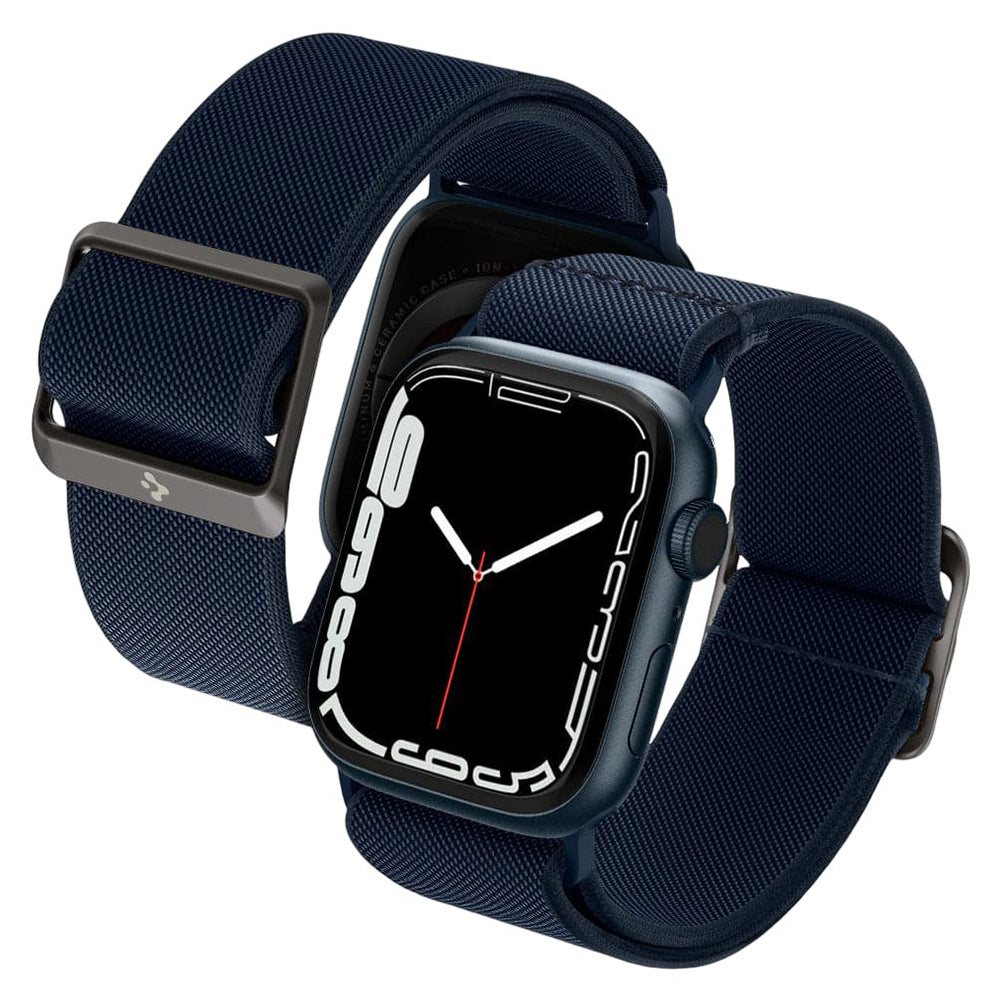 Curea smartwatch Spigen Lite Fit compatibil cu Apple Watch 6 / 12 / SE 3, Albastru