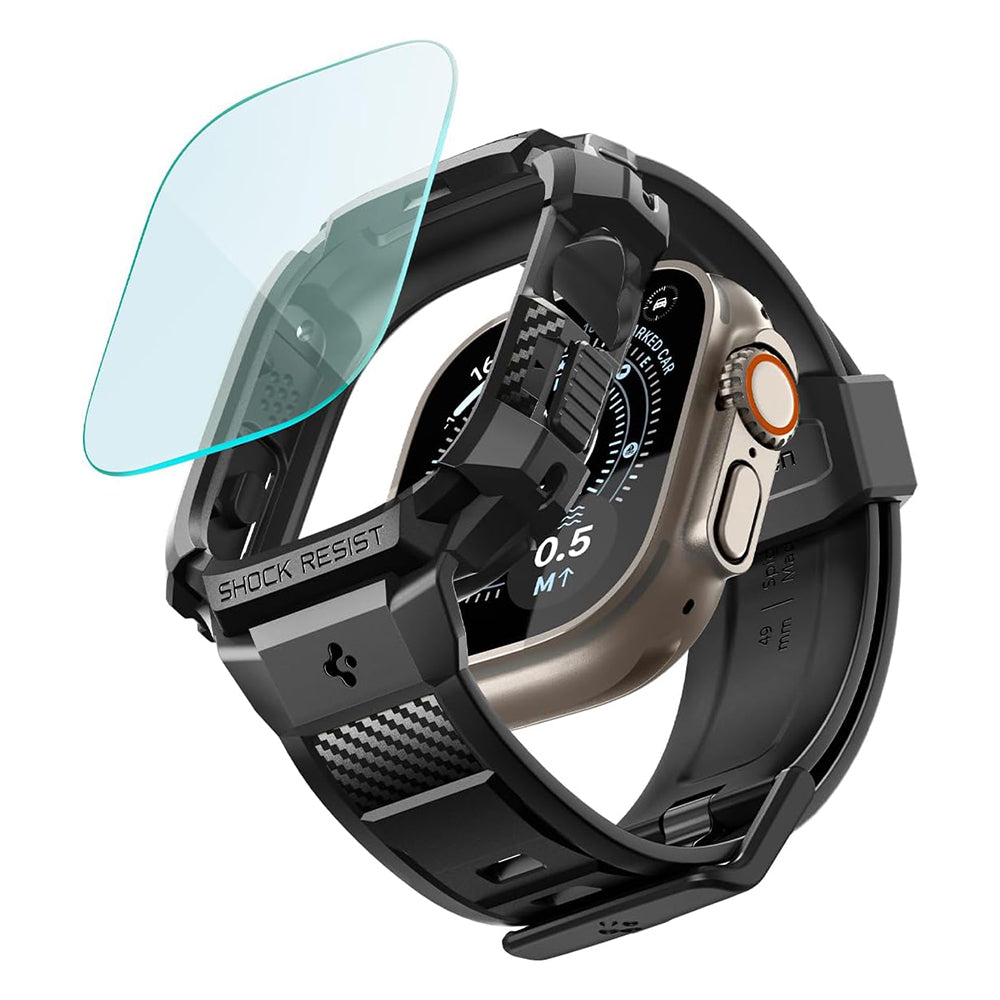 Husa & Folie smartwatch Apple Watch Ultra 4, Negru