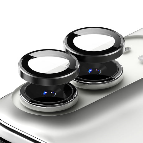 Folie cameră Ringke pentru iPhone Duo, neagră