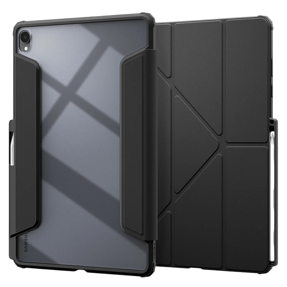 Husa de protectie tableta Spigen Air Skin Pro compatibil cu Samsung Galaxy Tab S12 Plus, Negru