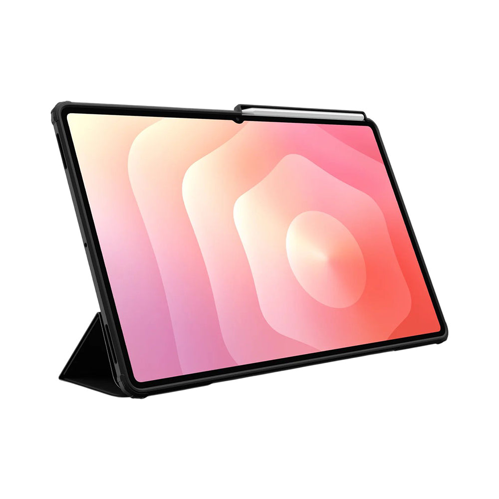 Husa de protectie tableta Spigen Ultra Hybrid Pro compatibil cu Samsung Galaxy Tab S12 Plus, Gri