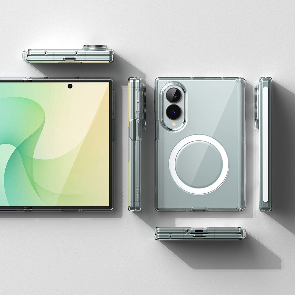 Husa de protectie Ringke Fusion compatibil cu Samsung Galaxy Z Fold8, Transparent