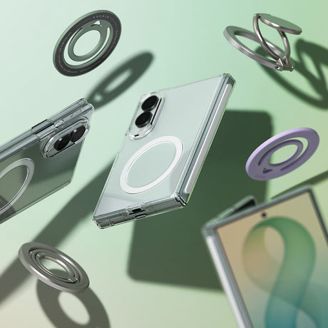 Husa de protectie Ringke Fusion compatibil cu Samsung Galaxy Z Fold8, Transparent