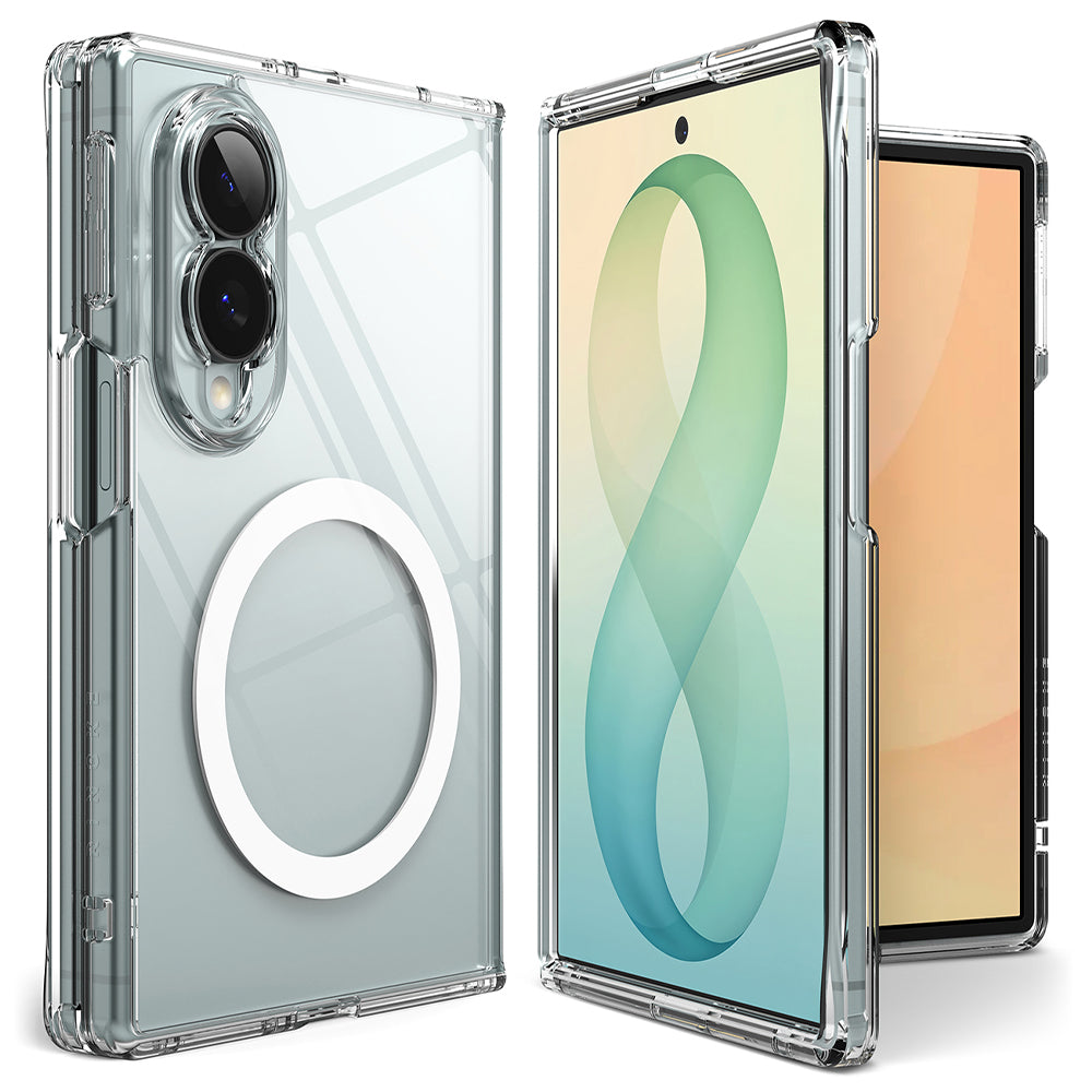 Husa de protectie Ringke Fusion compatibil cu Samsung Galaxy Z Fold8, Transparent