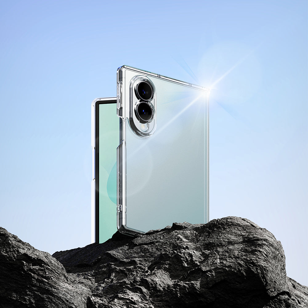 Husa de protectie Ringke Fusion compatibil cu Samsung Galaxy Z Fold8, Transparent