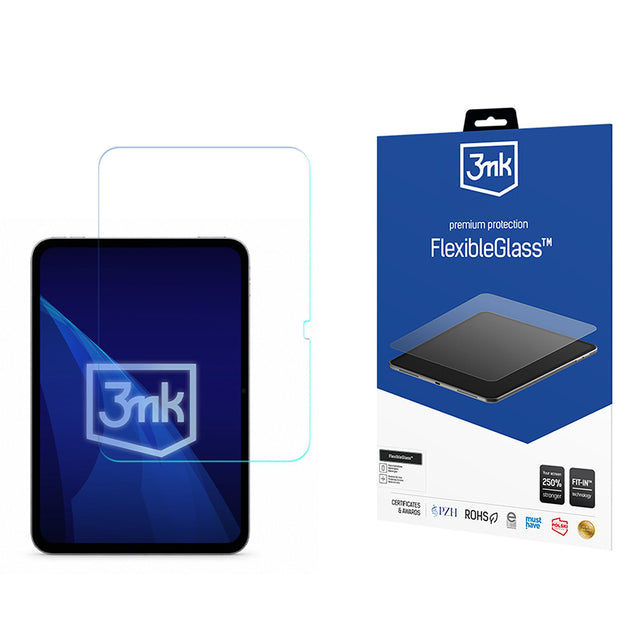 Folie de protecție transparentă 3mk pentru tabletă Apple iPad Mini 8 (2026)