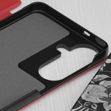 Husa de protectie Techsuit eFold Series compatibil cu Samsung Galaxy S26 FE, Roșu