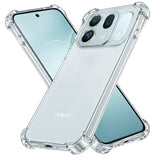 Husa de protectie Techsuit Shockproof Clear Silicone compatibil cu Oppo Find X10, Transparent