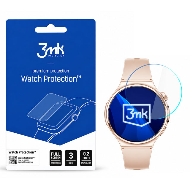 Folie smartwatch 3mk transparentă pentru Huawei Watch 6 42mm