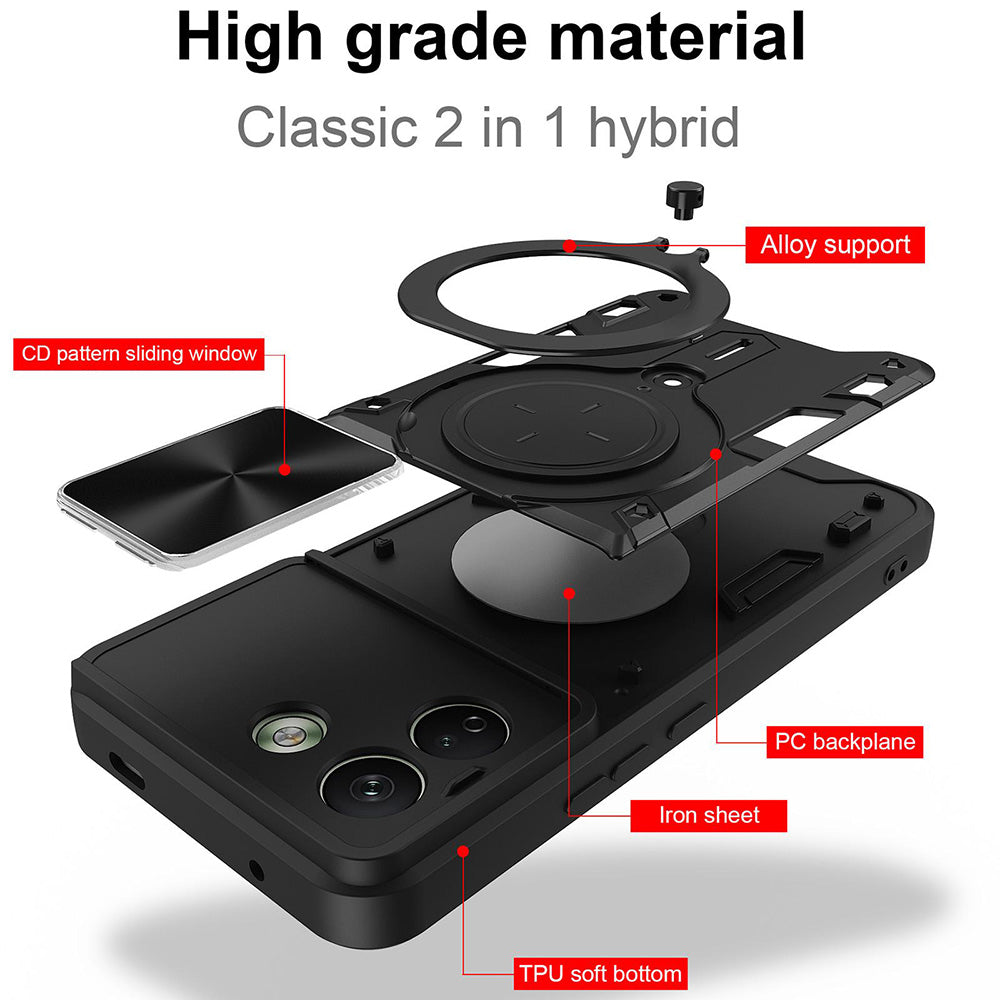 Husa de protectie Techsuit CamGuard Pro compatibil cu Xiaomi Redmi Note 17 Pro Max, Mov