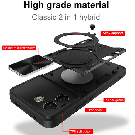 Husa de protectie Techsuit CamGuard Pro compatibil cu Xiaomi Redmi Note 17 Pro Max, Mov