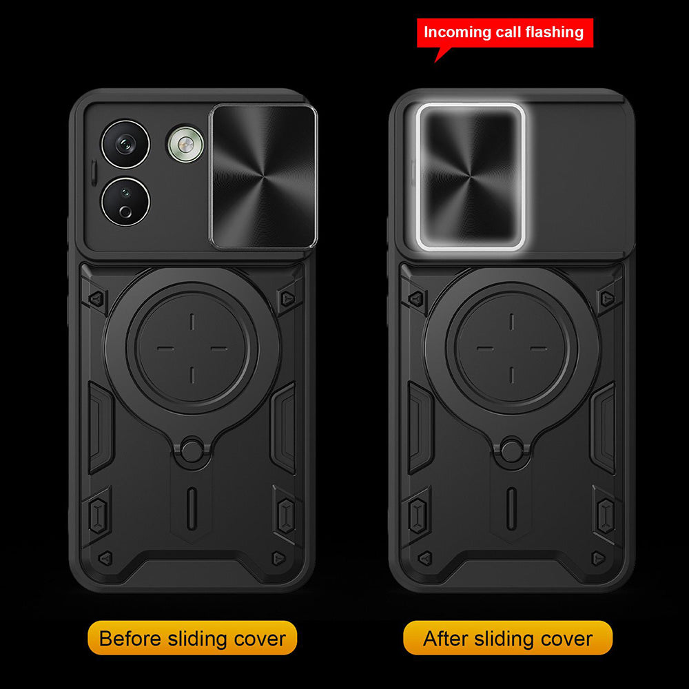 Husa de protectie Techsuit CamGuard Pro compatibil cu Xiaomi Redmi Note 17 Pro Max, Roșu