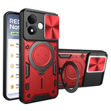 Husa de protectie Techsuit CamGuard Pro compatibil cu Xiaomi Redmi Note 17 4G / Redmi Note 17 5G, Roșu