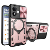 Husa de protectie Techsuit CamGuard Pro compatibil cu Xiaomi Redmi Note 17 4G / Redmi Note 17 5G, Roz Auriu
