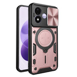 Husa de protectie Techsuit CamGuard Pro compatibil cu Xiaomi Redmi Note 17 4G / Redmi Note 17 5G, Roz Auriu