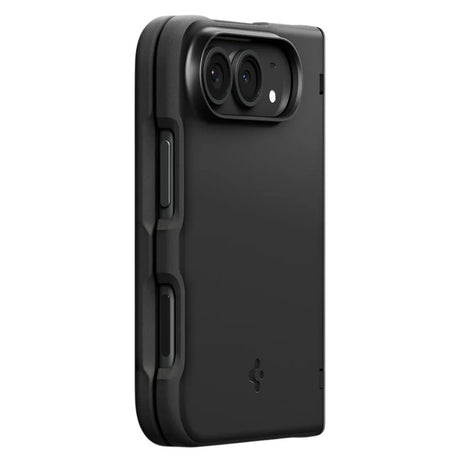Husa de protectie Spigen Thintech Pro compatibil MagSafe, compatibil cu iPhone Duo, Negru