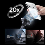 Suport cu Magnet pentru Grila de Ventilatie, Compatibil Tesla Y/3/Y L,  - Spigen TAM110 (ACP11873) - Black