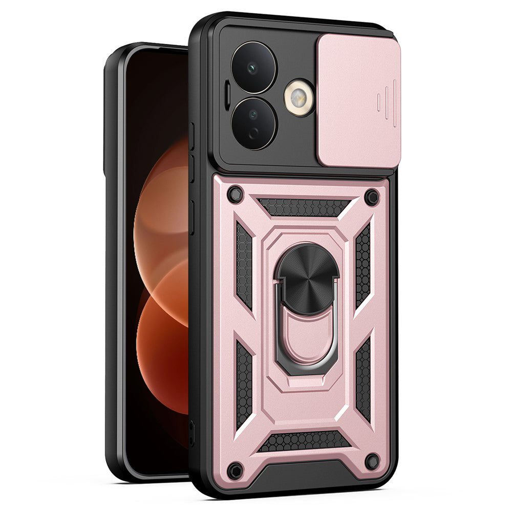 Husa de protectie Techsuit CamShield Series compatibil cu Xiaomi Redmi Note 17 Pro 5G, Roz