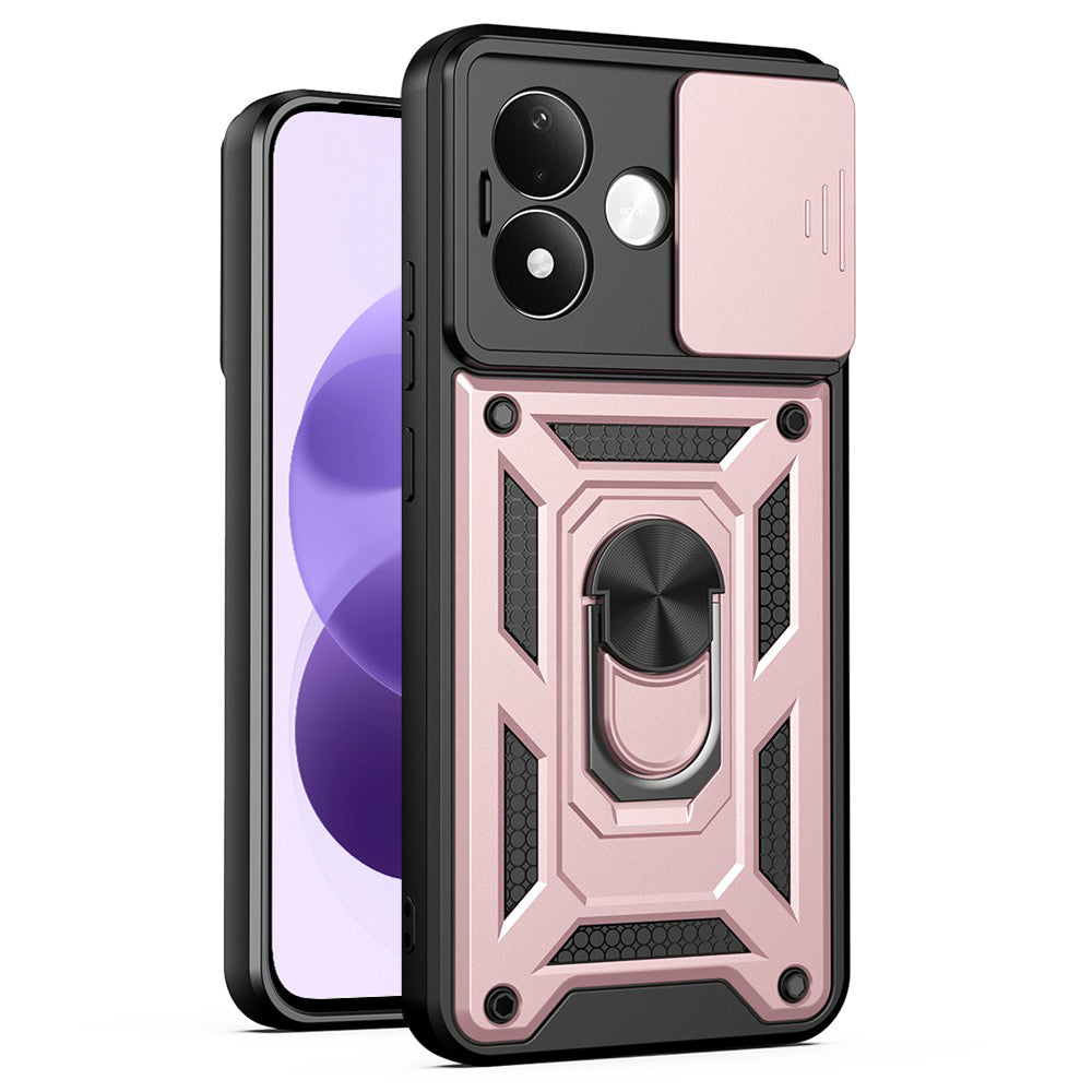 Husa de protectie Techsuit CamShield Series compatibil cu Xiaomi Redmi Note 17 4G / Redmi Note 17 5G, Roz