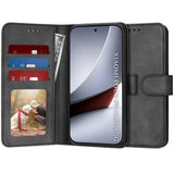 Husa de protectie Techsuit Diary Book compatibil cu Xiaomi Poco F9 Ultra, Negru