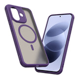 Husa de protectie Techsuit HaloFrost II cu inel magnetic compatibil cu Xiaomi Redmi Note 17 4G / Redmi Note 17 5G, Mov