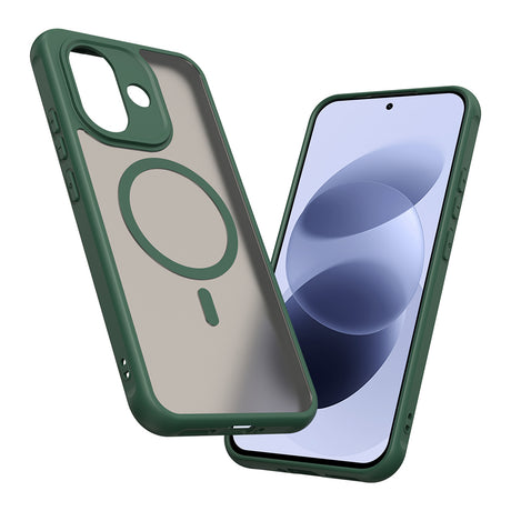 Husa de protectie Techsuit HaloFrost II cu inel magnetic compatibil cu Xiaomi Redmi Note 17 4G / Redmi Note 17 5G, Verde