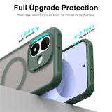 Husa de protectie Techsuit HaloFrost II cu inel magnetic compatibil cu Xiaomi Redmi Note 17 Pro 5G, Verde