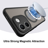 Husa de protectie Techsuit HaloFrost II cu inel magnetic compatibil cu Xiaomi Redmi Note 17 Pro Max, Negru