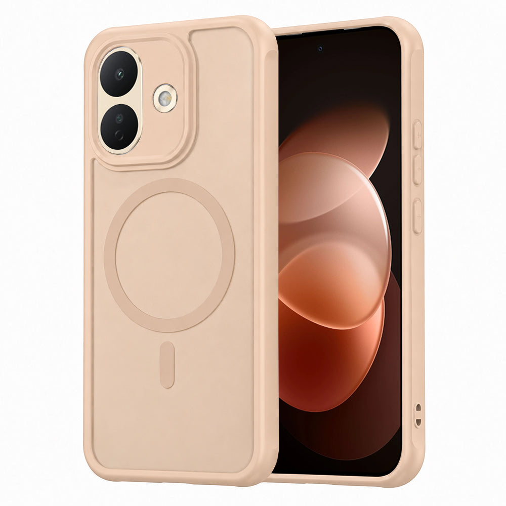 Husa de protectie Techsuit HaloFrost II cu inel magnetic compatibil cu Xiaomi Redmi Note 17 Pro 5G, Auriu