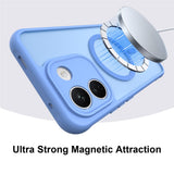Husa de protectie Techsuit HaloFrost II cu inel magnetic compatibil cu Xiaomi Redmi Note 17 Pro 5G, Albastru