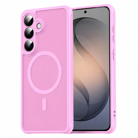 Husă de protecție Techsuit HaloFrost II pentru Samsung Galaxy S26 Plus, roz