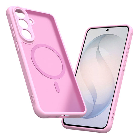 Husă de protecție Techsuit HaloFrost II pentru Samsung Galaxy S26 Plus, roz