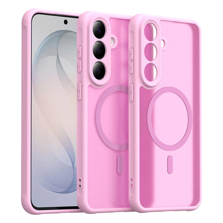 Husă de protecție Techsuit HaloFrost II pentru Samsung Galaxy S26 Plus, roz