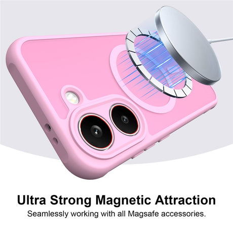 Husă de protecție Techsuit HaloFrost II pentru Samsung Galaxy S26 Plus, roz