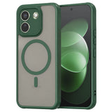Husa de protectie Techsuit HaloFrost II cu inel magnetic compatibil cu Xiaomi Redmi Note 17 Pro Max, Verde