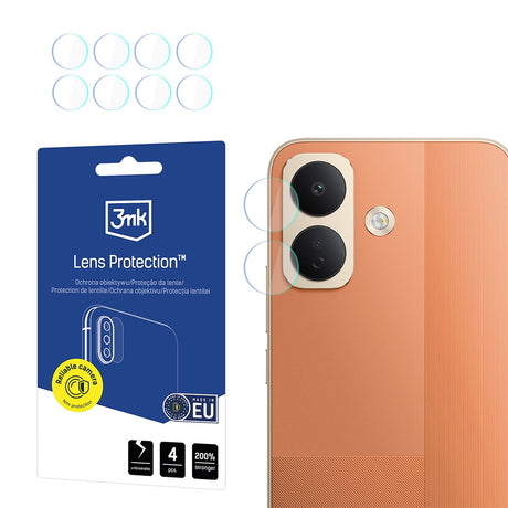 Folie de protecție 3mk Lens Protection pentru Xiaomi Poco X8 5G, transparentă