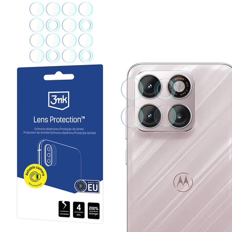 Folie de protecție 3mk Lens Protection pentru Motorola Edge 70 Plus, transparentă