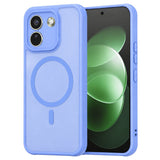 Husa de protectie Techsuit HaloFrost II cu inel magnetic compatibil cu Xiaomi Redmi Note 17 Pro Max, Albastru